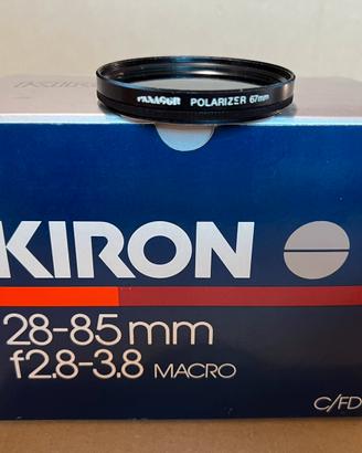 Kiron 28-85mm F2,8-3,8 + filtro polarizza