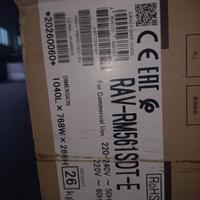 CLIMATIZZATORE CANALIZZATO TOSHIBA 18.000 BTU NUOV