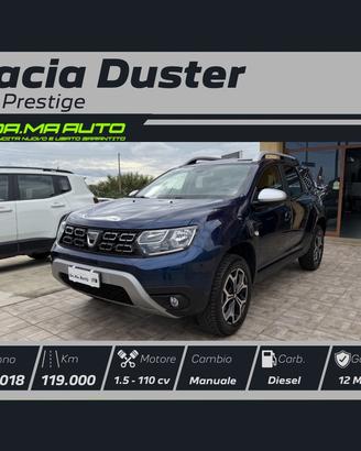 Dacia Duster 1.5 dCi 8V 110 CV 4x2 Prestige