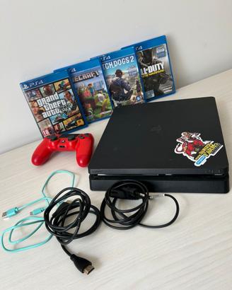ps4 usata con 4 giochi