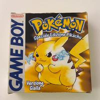 Vintage videogioco pokemon versione gialla Pikachu