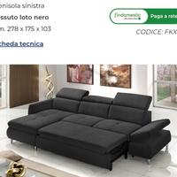 2 Divano letti più soggiorno 