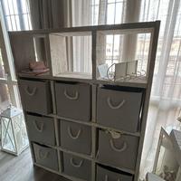 Mobile legno bianco, fatto a mano