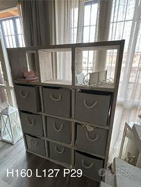 Mobile legno bianco, fatto a mano