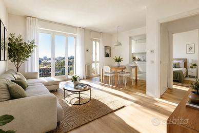 Trilocale con BALCONE - CONCA D'ORO