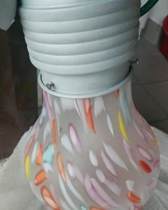 lampadario colorato