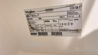 Frigorifero ad incasso Whirlpool ARG 718/A 210L