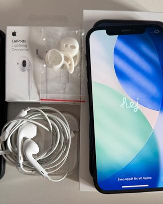 Iphone 12 128gb nero + autocolari + accessori