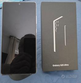 Samsung S25 ULTRA 512 White silver 2 mesi