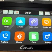 Carpuride W702 - Carplay & Android Auto per Moto