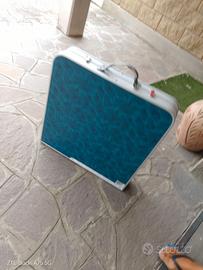 TAVOLO DA PICNIC PIEGHEVOLE CON 4 SGABELLI