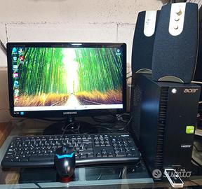 Pc Fisso Acer Intel Core I5 + Tastiera Mouse
