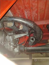marmitta thr 130/144 ape collettore modificato 
