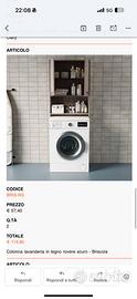 COLONNA LAVATRICE NUOVO !!