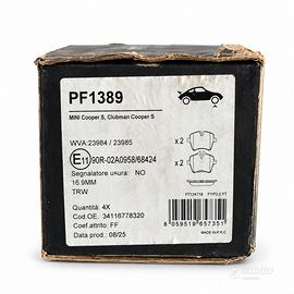 Pastiglie Freno Anteriori MINI Cooper S / John Coo