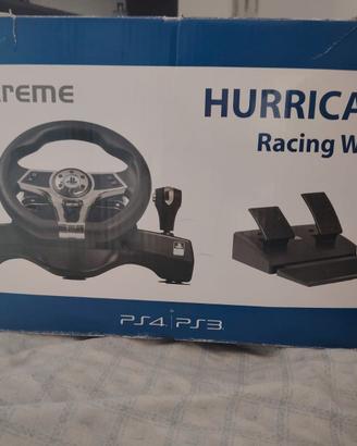 Volante Xtreme HURRICANE Racing Wheel PS3|PS4