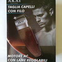 Tagliacapelli Akai con filo motore AC