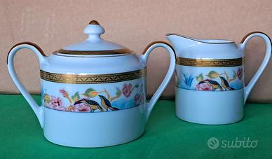 Set in porcellana Schumann Germania oro