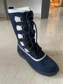 Doposci stivali blu nuovi