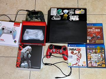 ps4 con 3 Game e 3 joystick