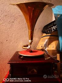 GRAMMOFONO ANTIQUARIATO HIS MASTER VOICE 40X40X70