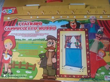 teatrino di cappuccetto rosso