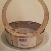 Anelli in accaio per torte con diametro 18 h5