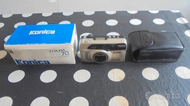 Konica Zoom FX70 35-70 mm e Olympus AF-10