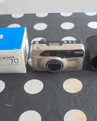 Konica Zoom FX70 35-70 mm e Olympus AF-10
