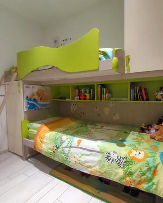 Cameretta soppalco completa "Mondo Camerette"