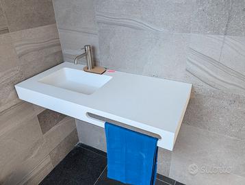 Lavabo Design Wall Cube Air 100x45