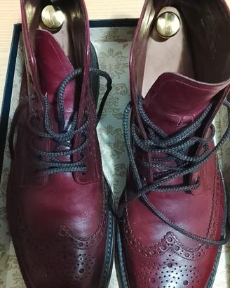 Scarpe uomo Burford Dainite Burgundy