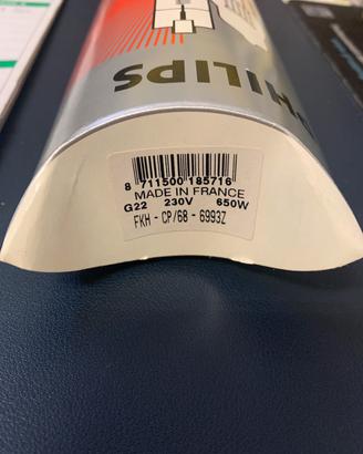 Lampada philips G22 230v 650 W FKH