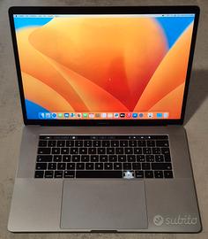 MacBook Pro 15 - anno 2017