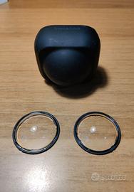 Custodia in silicone + lenti originali Insta360 X4