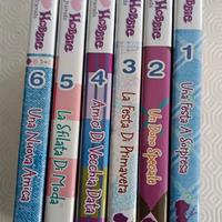 6 DVD di cartoni Holly Hobby 