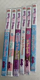6 DVD di cartoni Holly Hobby 