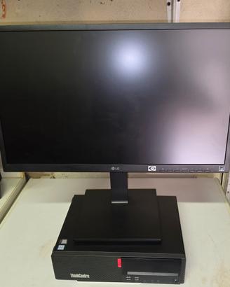 Postazione Completa Lenovo e Monitor LG24