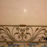 Letto matrimoniale in ferro battuto