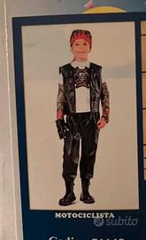 Vestito Carnevale motociclista 