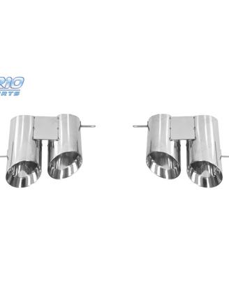 TERMINALI SCARICO FORD MUSTANG 15-23 LOOK GT500 AR