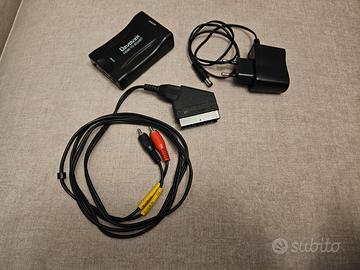 Convertitore HDMI to SCART alimentato, con cavo RC