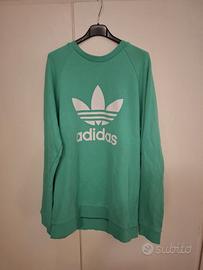 Felpa Adidas taglia L verde