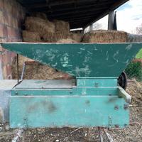 Pigia diraspatrice d'epoca in legno