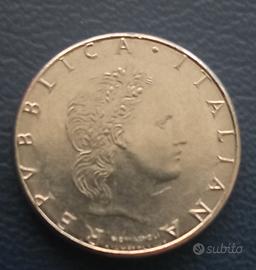 mini 50 lire senza rombo 