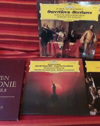 LP vinili Von Karajan e Toscanini Edition