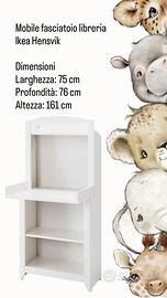 Mobile Fasciatoio/Libreria Ikea