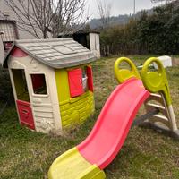 Scivolo e casetta