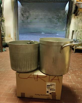 Pentola professionale acciaio inox 50 litri 