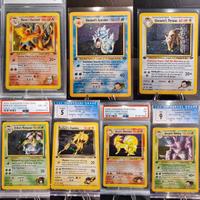 Carte Pokèmon Set Gym Challenge prima edizione 